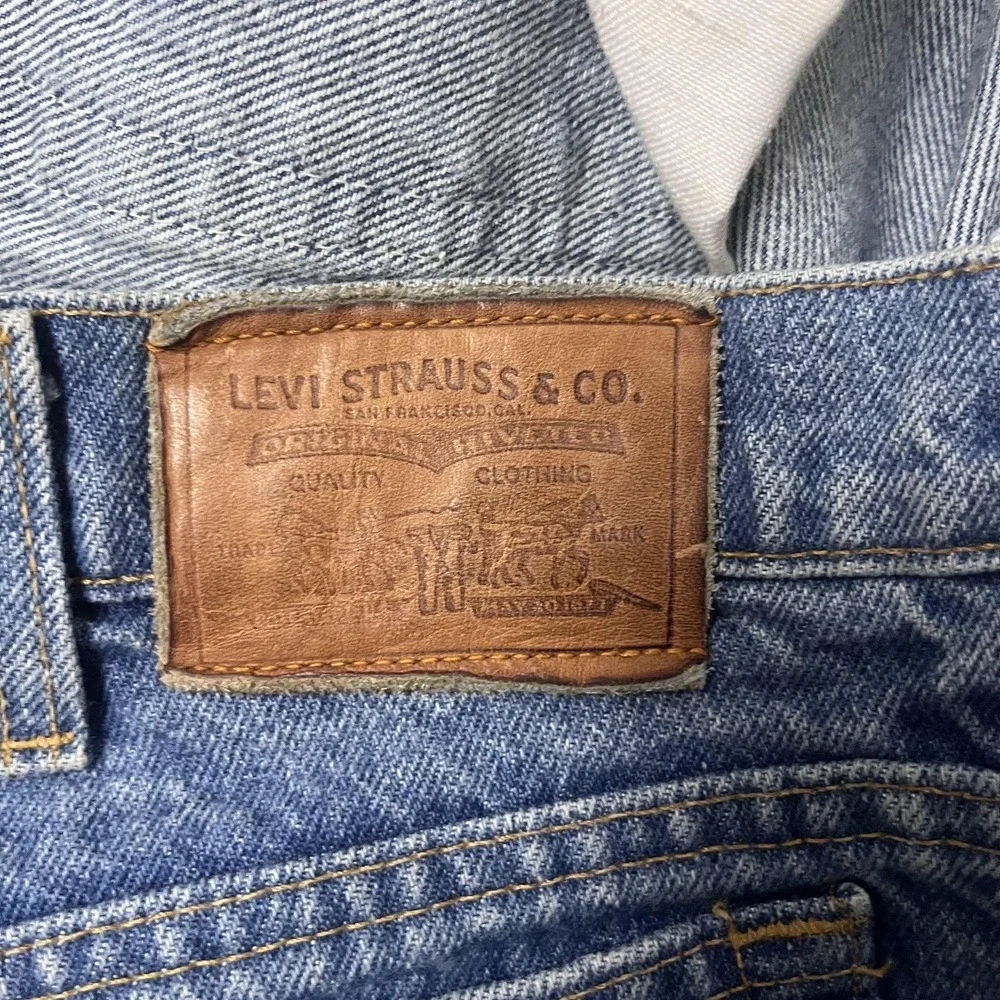 Vintage Levis Jeans Mens 40x30 Blue Stone Wash Denim Straight Leg Made USA‎ 90s